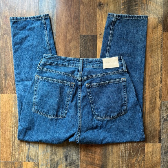 Everlane The Curvy 90’s Cheeky Straight Jean Size 30 (10) Organic Cotton NWOT - Picture 5 of 12